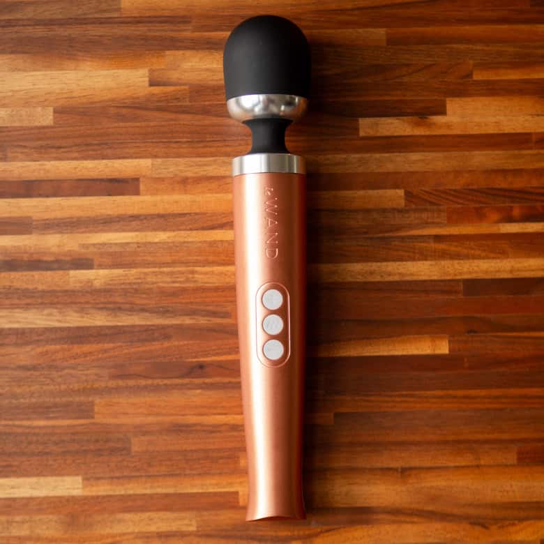 plusone mini vibrator Lovehoney Deluxe Rechargeable Mini Wand Vibrator |amorana main image 1
